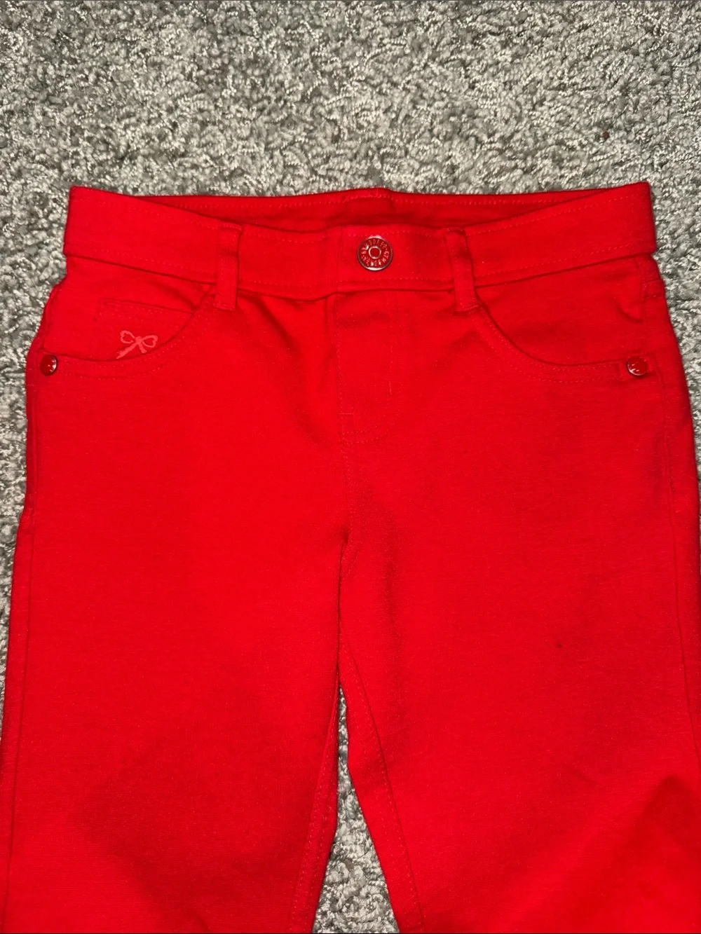 Girls Gymboree Red Pants (7)
